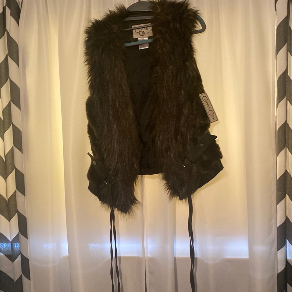 Amazing furry vest